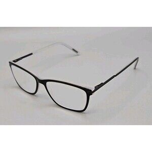 Via Spiga Zyloware Eyeglasses Frame Simonetta 500  Black Full Rim Cat Eye 140